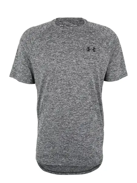 UNDER ARMOUR Funkčné tričko 'Tech 2.0'  sivá melírovaná / čierna