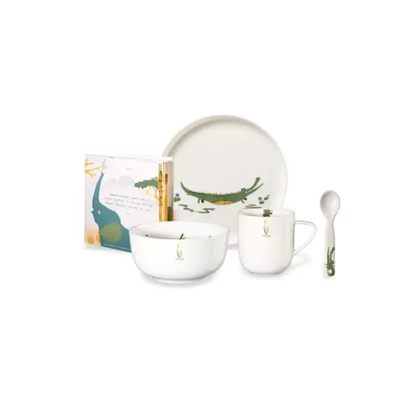 ASA SADA DĚTSKÉHO NÁDOBÍ jemný kostní porcelán (fine bone china) keramika