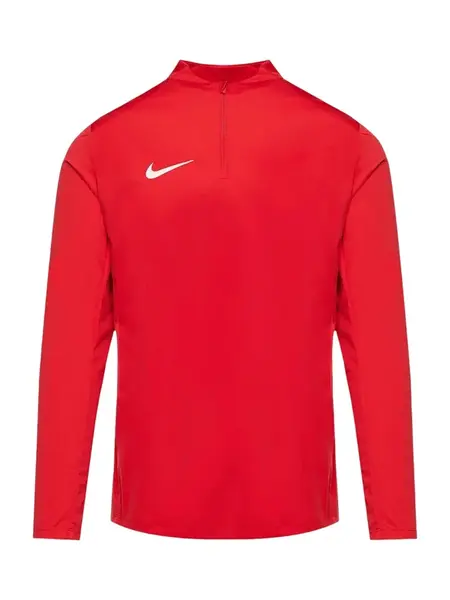 NIKE Športová mikina  červená / biela