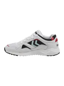 Hummel Nízke tenisky  mätová / červená / čierna / biela