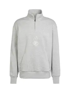 ADIDAS PERFORMANCE Športová mikina  sivá