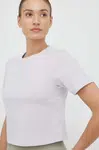 Tričko EA7 Emporio Armani fialová barva