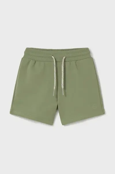 Dětské kraťasy Mayoral zelená barva, 621