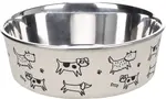 Flamingo Jappie miska z nerezové oceli - vzorovaná 450 ml
