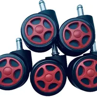MERCURY Kolečko na MRacer, Paladin, pogumované, průměr 60 mm, čep 11 mm - červené