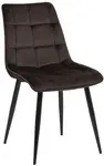 SIGNAL Jídelní židle CHIC VELVET hnědá