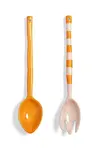 &k amsterdam Salátové lžíce &k amsterdam boavista stripe 2-pack