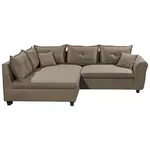 Livetastic ROHOVÁ SEDAČKA, textil, hnědá