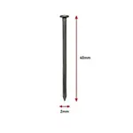 Stavebné Klince 2,0×40 mm