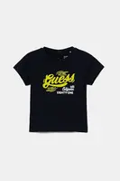 Bavlněné dětské tričko Guess