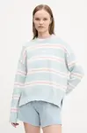 Bavlněný svetr Guess Jeans modrá barva, lehký, W4BR09 Z3HM1