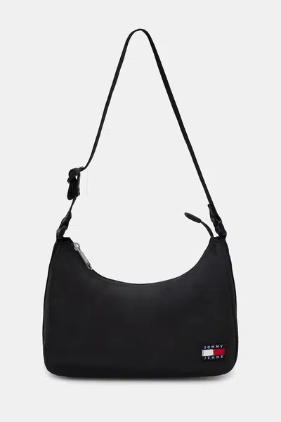Kabelka Tommy Jeans černá barva, AW0AW16958