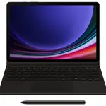 Ochranný kryt s klávesnicí a touchpadem pro Samsung Galaxy Tab S9/S9 FE (EF-DX725) černá