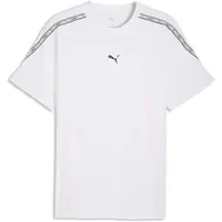 Puma ESSENTIALS TAPE TEE Pánské triko, bílá, velikost