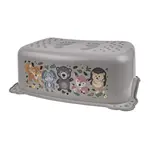 Maltex Stupínek protiskluzový The Nature Buddies Medvěd - Grey