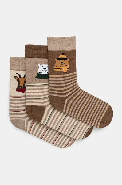 Bavlněné ponožky Medicine 3-pack pánské, více barev