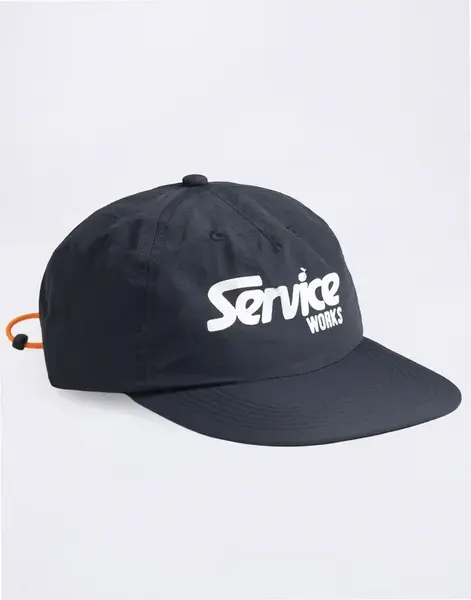 Service Works Nylon Drivers Cap BLACK