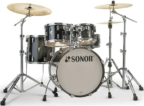 Sonor AQ 2 Studio Set Transparent Black