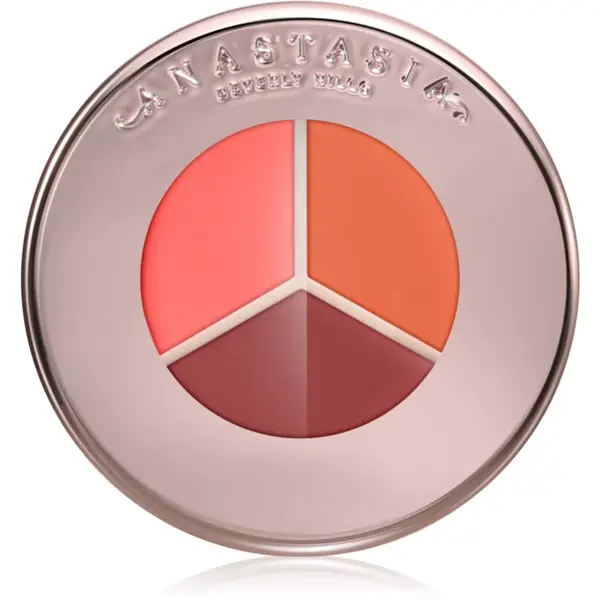 Anastasia Beverly Hills Magic Touch Blush Trio trio lícenka s gélovou textúrou odtieň Peach Trio 3 g