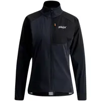 Swix FOCUS JACKET W Dámská sportovní bunda, tmavě šedá, velikost