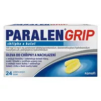 Paralen Grip chřipka a kašel 500/15/5mg 24 tablet