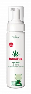 Cannaderm Robátko mycí pěna Sensitive 200ml