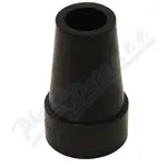 Násadec na berle č.3TRV černý pryž.kov.výzt18/32mm