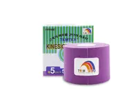 Temtex kinesio tape Classic, fialová tejpovacia páska 5cm x 5m