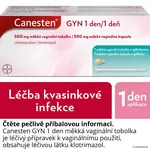 Canesten Gyn 1 den 500mg, 1 měkká vaginální tobolka