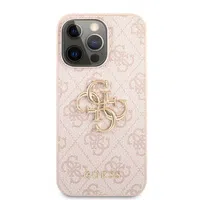 Zadní kryt Guess Big 4G Metal Logo Case pro Apple iPhone 13 Pro Max, růžová