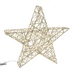 Svietiaca dekoračná 3D hviezda