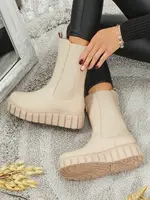 Resti Livora Eco-Leather High Ankle Boots for Women