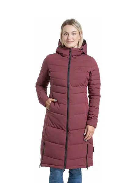 Meatfly dámská zimní bunda Olympa Pomegranate | Červená | Velikost XXL