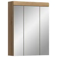 MID.YOU ZRCADLOVÁ SKŘÍŇKA, přírodní barvy, 60/79/18 cm