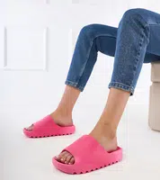Gemre Pink women's rubber flip-flops Papitos