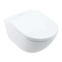 Villeroy & Boch Subway 3.0 - Závěsné WC se sedátkem SoftClosing, TwistFlush, alpská bílá 4670TS01