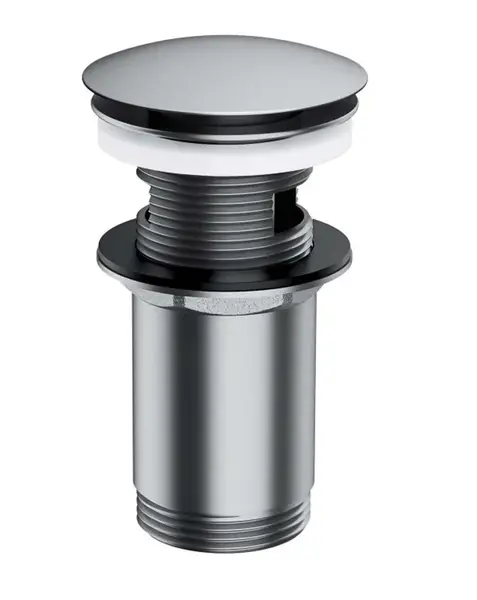 OMNIRES - Umyvadlová výpusť, ClickClack, kartáčovaný nikl A706NI