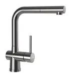 SCHOCK Laitos - Dřezová baterie s výsuvnou koncovkou, sklopná pod okno, nerez 517125EDM