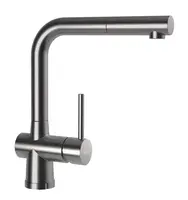 SCHOCK Laitos - Dřezová baterie s výsuvnou koncovkou, sklopná pod okno, nerez 517125EDM