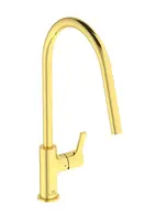 Ideal Standard Gusto - Dřezová baterie, kartáčované zlato BD408A2