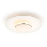 Philips Osvětlení - Stropní LED svítidlo, průměr 50 cm, 2700 K, 40 W, stmívatelné, bílá/chrom 929003316101
