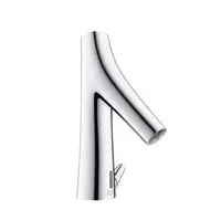 Axor Starck Organic - Elektronická umývadlová batéria s reguláciou teploty, batériové napájanie, chróm 12171000