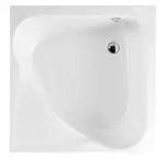 Polysan Vaničky - Sprchová vanička CARMEN, 90x90 cm, biela 29611