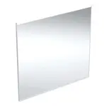 Geberit Option - Zrkadlo s LED osvetlením a vyhrievaním, 75x70 cm, hliník 502.782.00.1