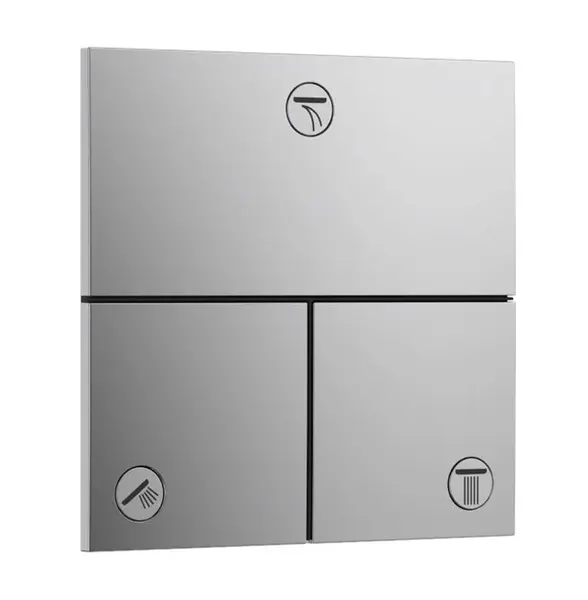 Hansgrohe ShowerSelect Comfort - Ventil pod omietku, na 3 spotrebiče, chróm 15573000