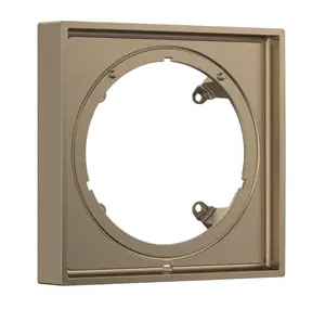 Axor ShowerSelect ID - Predĺženie 17x17 cm, kefovaný bronz 13645140