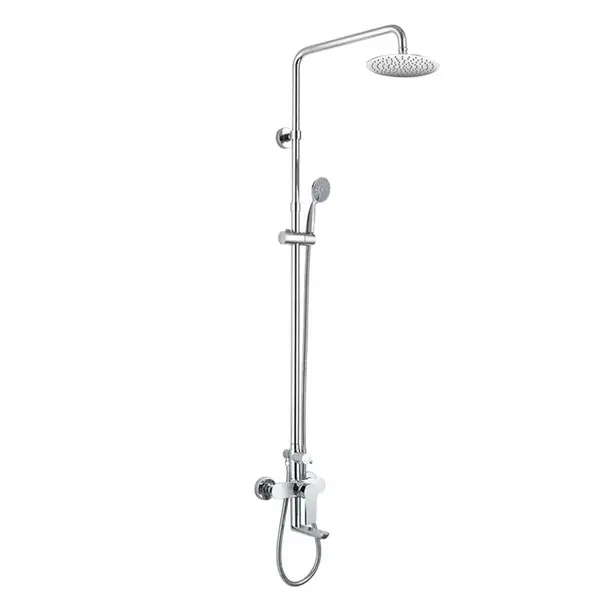 Mereo Dita - Sprchový set s vaňovou batériou, priemer 20 cm, 3 prúdy, chróm CBE60101SCD