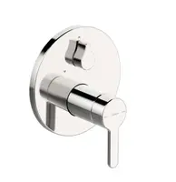 Hansa Designo - Batéria pod omietku, na 2 spotrebiče, chróm 81119563