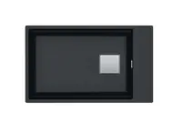 Franke Kubus 2 - Fragranitový drez KNG 110-62, 76x46 cm, ónyx 125.0512.515