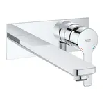 Grohe Lineare - Umyvadlová baterie L pod omítku, 2-otvorová instalace, chrom 23444001
